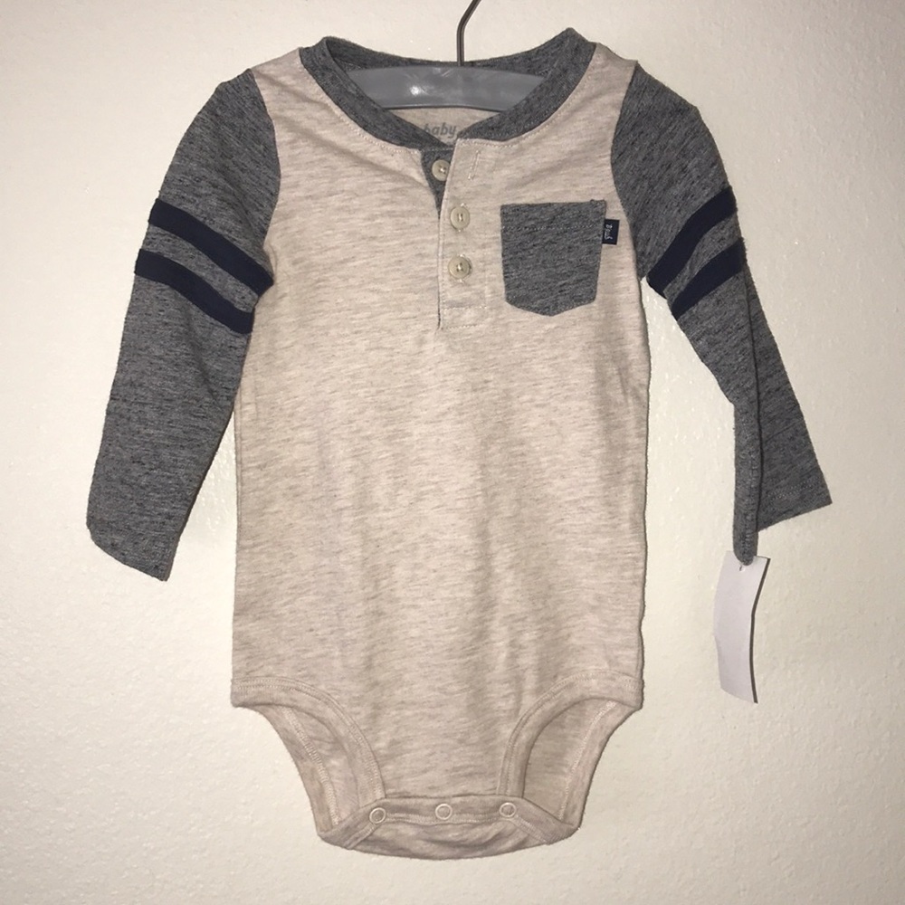 NWT Osh Kosh B’Gosh Long Sleeve Onesie
